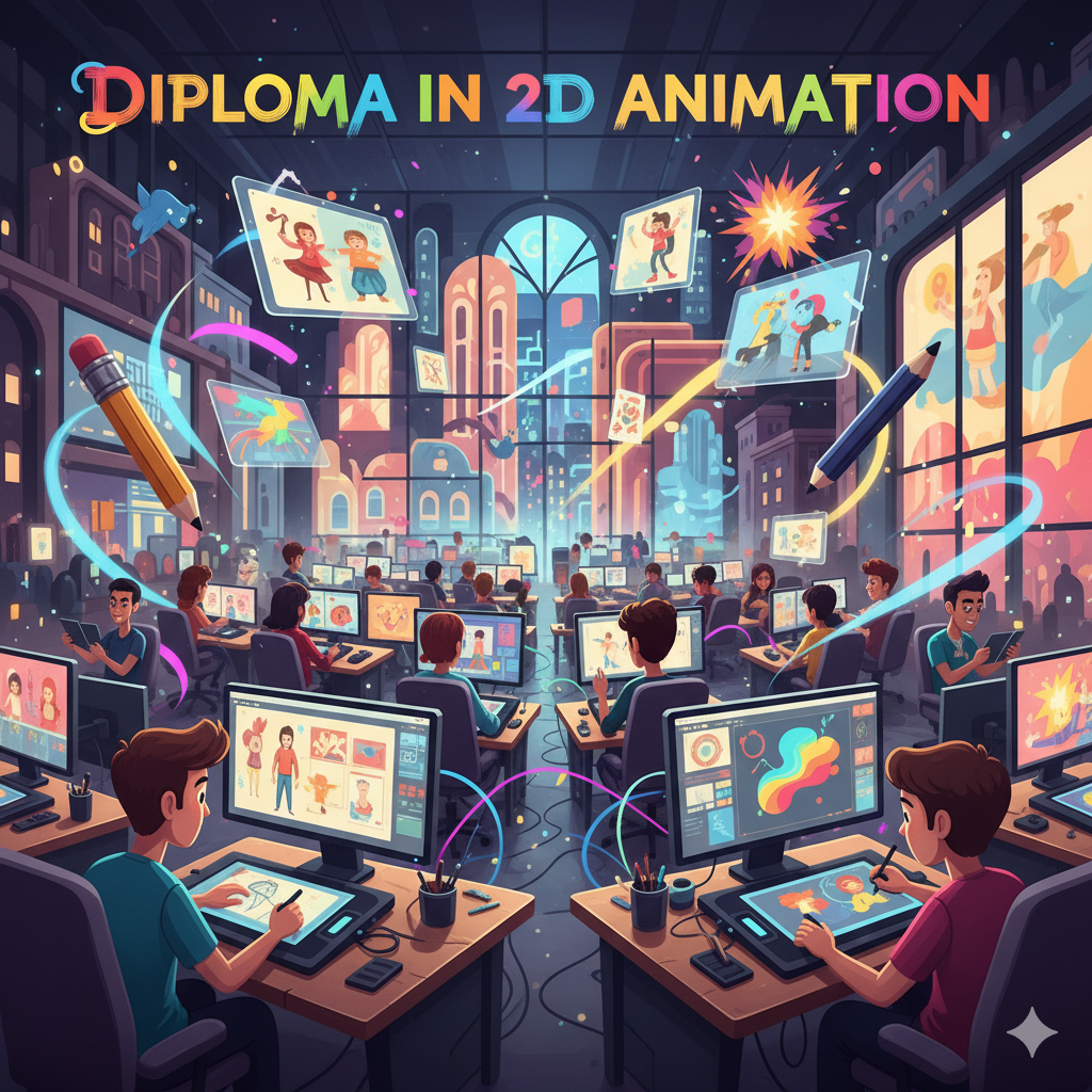 DIPLOMA IN 2D ANIMATION Course